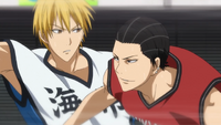 Kise faces Haizaki anime