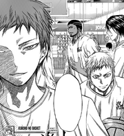 Rakuzan during warm-up