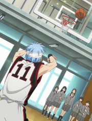 Kuroko makes his final pass