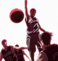 Akashi dunks