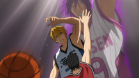 Kise copies Murasakibara