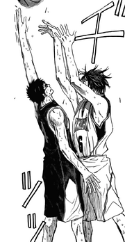 Hyuga stops Mibuchi