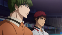 Midorima gives Kagami advice