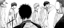 Teiko walks past Seirin