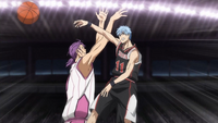 Murasakibara stopped by Kuroko