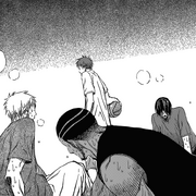 Akashi defeats Hayama, Mibuchi, Nebuya