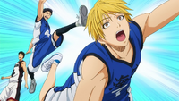 Kasamatsu scoldes Kise anime