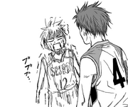 Furihata guards Akashi