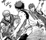 Kagami double-teamed