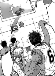 Aomine scores