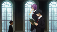 Himuro and Murasakibara at Yosen High