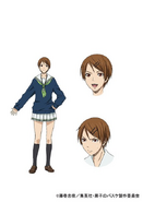 Riko's anime design