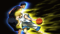 Kise pass through Aomine