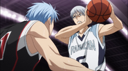 Mayuzumi realises Kuroko's intentions of overwriting him