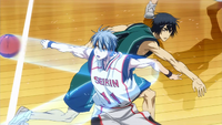 Kuroko stopping Spider Web