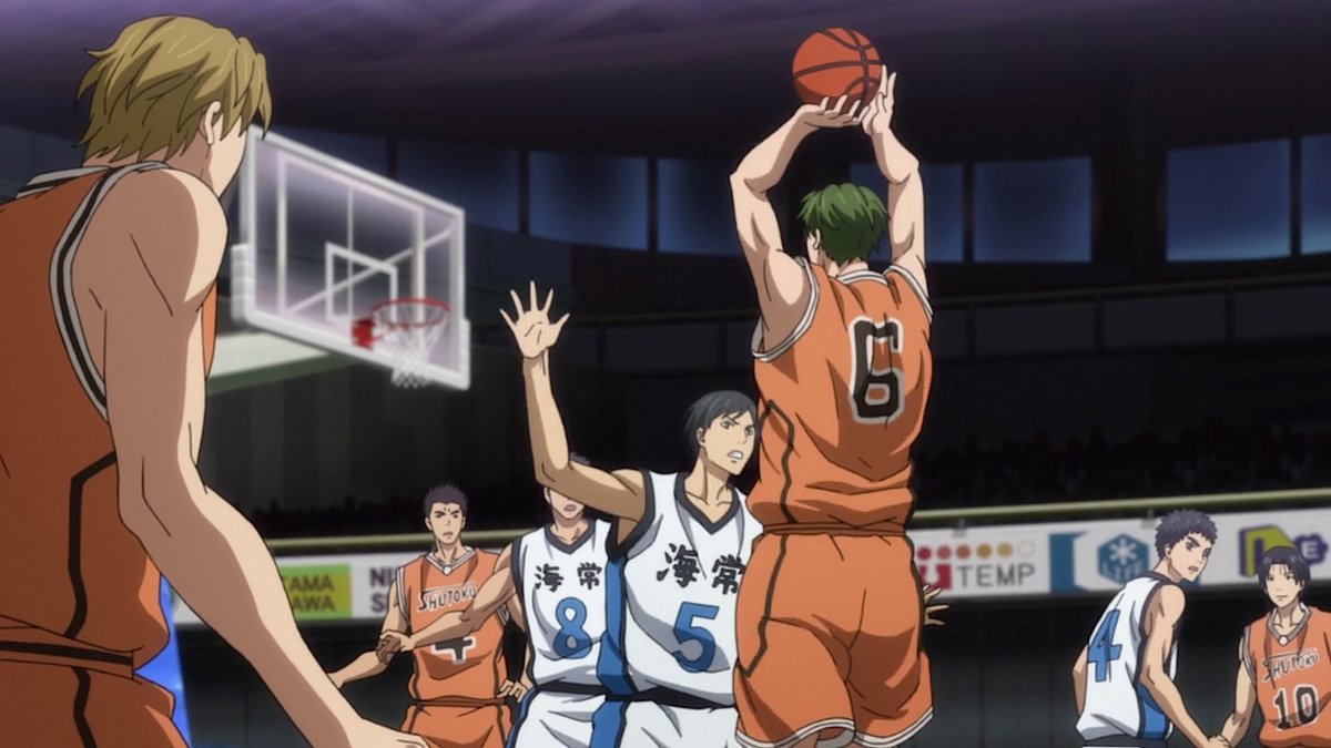 KUROKO vs KAZUNARI, KAGAMI vs MIDORIMA,SEIRIN vs SHUTOKU, #React:Kuroko No  Basket