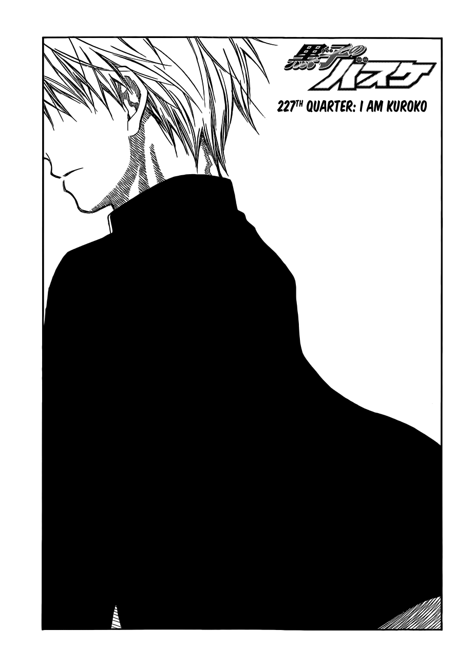 I Am Kuroko (chapter 227) - Kuroko no Basuke Wiki - Fandom