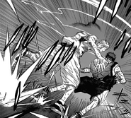 Hayama uses his Lightning Dribble level 5 against Kagami