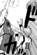 Kise blocks the Phantom Shot