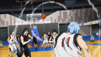 Kuroko launches his final pass