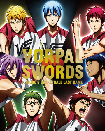 Last Game Character Song We Are Vorpal Swords Kuroko No Basuke Wiki Fandom