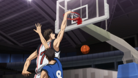 Kiyoshi dunks