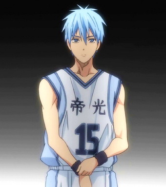 Tetsuya Kuroko Kuroko No Basuke Wiki Fandom But kuroko's plainness lets him pass the ball around without the other team noticing him, and he's none other than the sixth member of the miracle generation. tetsuya kuroko kuroko no basuke wiki