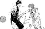 Akashi steals the ball