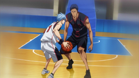 Kuroko and Aomine 1-on-1