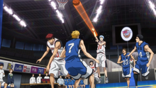 Kuroko scores on buzzer