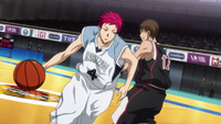 Akashi passes Furihata anime