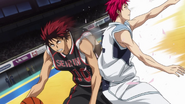 Kagami passes Akashi