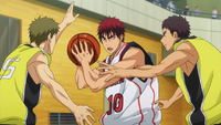 Kagami double teamed