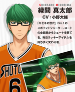 Midorima in Miracles to Victory