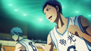 Aomine and Kuroko's teamwork