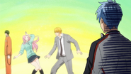 Momoi faints seeing Kuroko