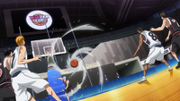 Kuroko launches an Ignite Pass