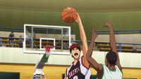 Kagami blocks Dad anime