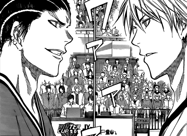 Kaijo is being stopped by Fukuda Sogo 😬 #anime #kurokonobasket #fyp