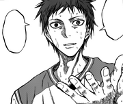 Akashi gouges eyes?