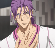 Murasakibara with ponytail