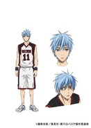 Kuroko's anime design