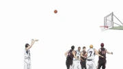 Mibuchi marque un 3 points.
