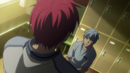 Akashi confronte Kuroko sur "la vuctoire"