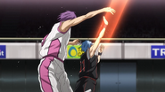 Kuroko scores another basket with Phantom Shot