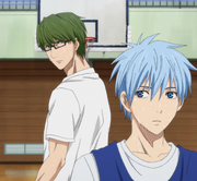 Midorima gives Kuroko advice