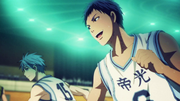 Kuroko and Aomine's teamwork