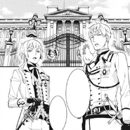 Double Charles greet Sieglinde Sullivan and Ciel Phantomhive.