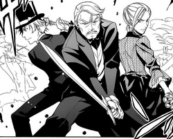 Edward takes out the  alongside his parents.