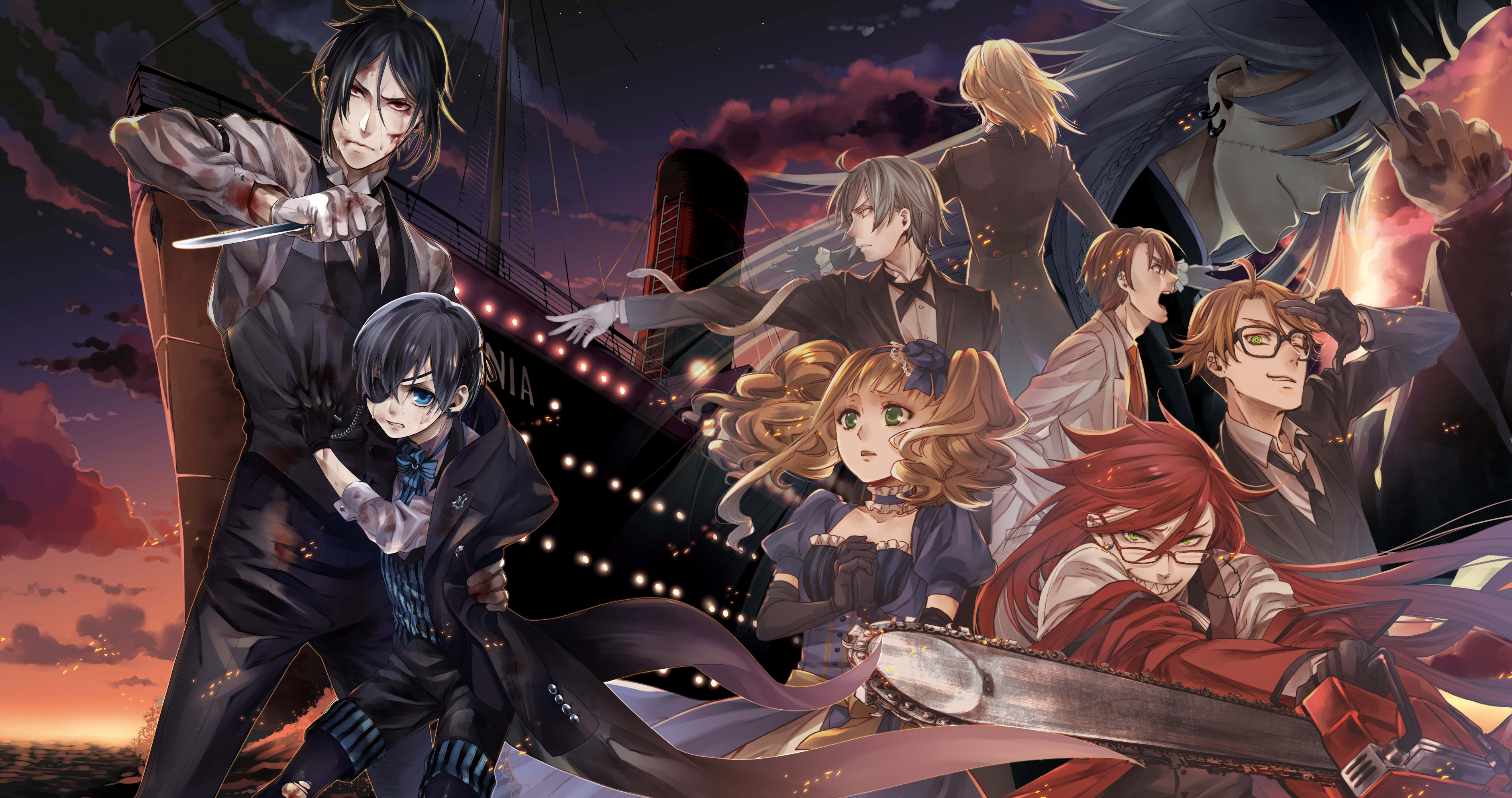 Black Butler Book of Murder: OVAs - Available Now on Blu-ray & DVD 